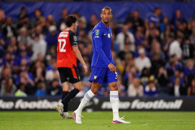 Joao Pedro of Chelsea during the Carabao Cup round 2 match Chelsea vs Luton Town at Stamford Bridge, London, United Kingdom on 27 August 2026

(Photo by Harvey Murphy/News Images)