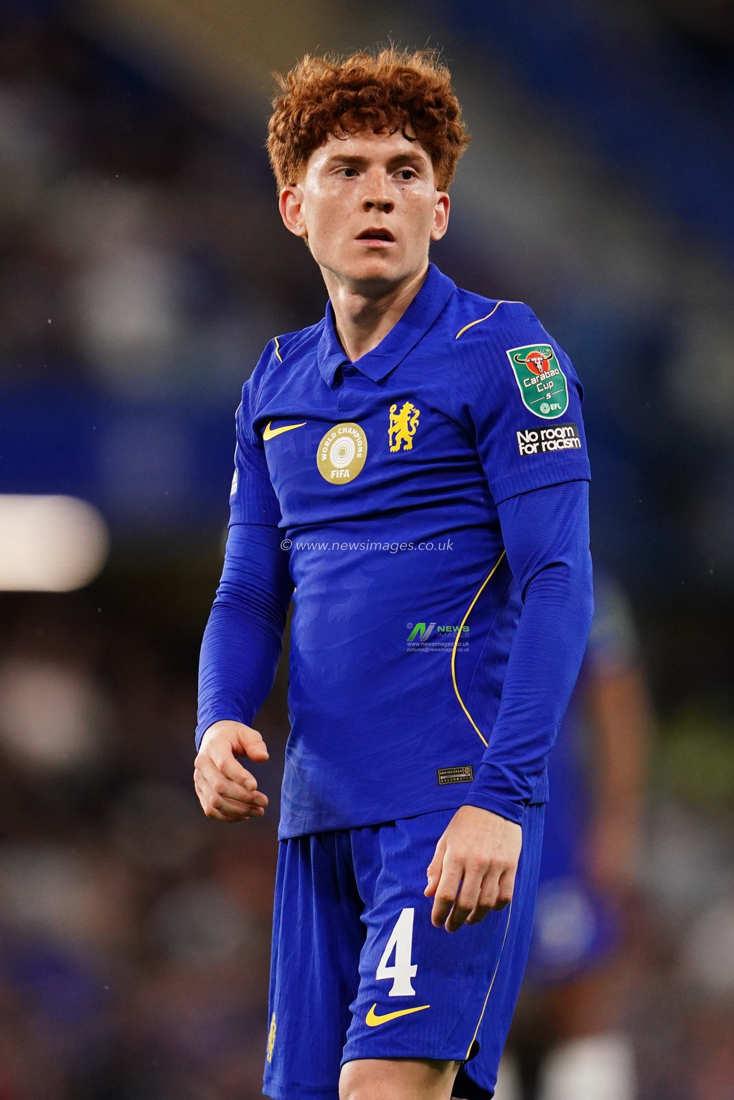 Valentin Barco of Chelsea during the Carabao Cup round 2 match Chelsea vs Luton Town at Stamford Bridge, London, United Kingdom on 27 August 2026

(Photo by Harvey Murphy/News Images)