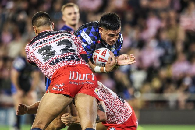 Betfred Super League round 21 Leigh Leopards v Leeds Rhinos
