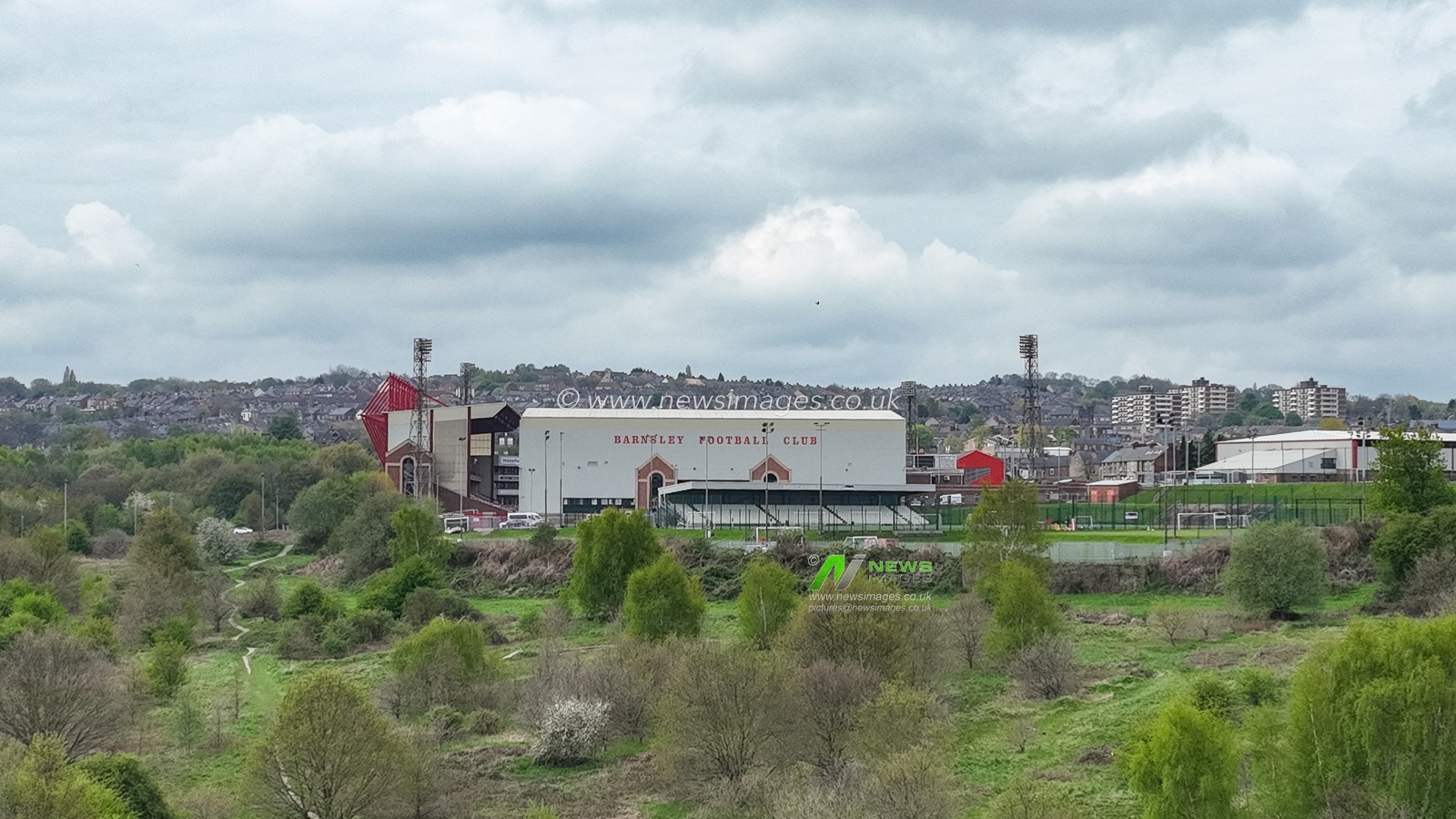 A general view of Oakwell ahead of this evenings Sky Bet Championship fixture, Barnsley v Blackpool