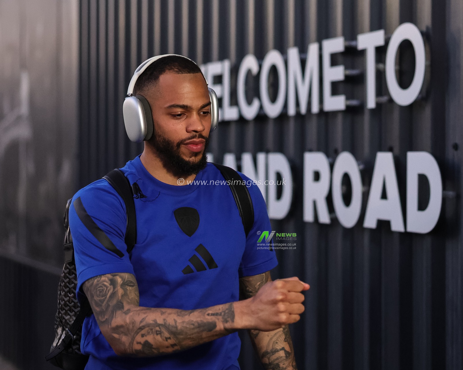 Lukas Nmecha of Leeds United arrives during the Premier League match Leeds United vs Sunderland at Elland Road, Leeds, United Kingdom on 03 March 2026

(Photo by Mark Cosgrove/News Images)