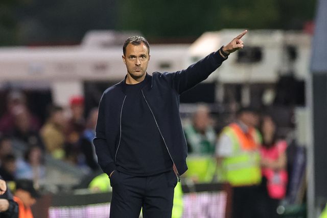 Chris Davies manager of Birmingham City reacts in the technical area during the Sky Bet Championship match Wrexham vs Birmingham City at The Racecourse Ground, Wrexham, United Kingdom on 28 August 2026

(Photo by Mark Cosgrove/News Images)