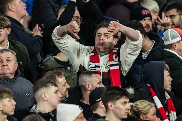 Sunderland fans taunt the Leeds fans during the Premier League match Leeds United vs Sunderland at Elland Road, Leeds, United Kingdom on 03 March 2026

(Photo by Mark Cosgrove/News Images)