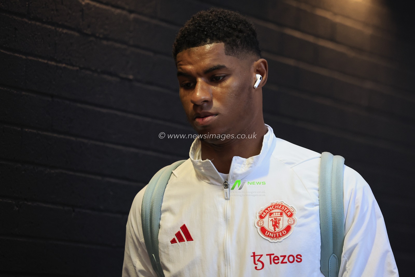 Marcus Rashford #10 of Manchester United arrives ahead of the Premier League match Burnley vs Manchester United at Turf Moor, Burnley, United Kingdom, 23rd September 2023

(Photo by Conor Molloy/News Images)
