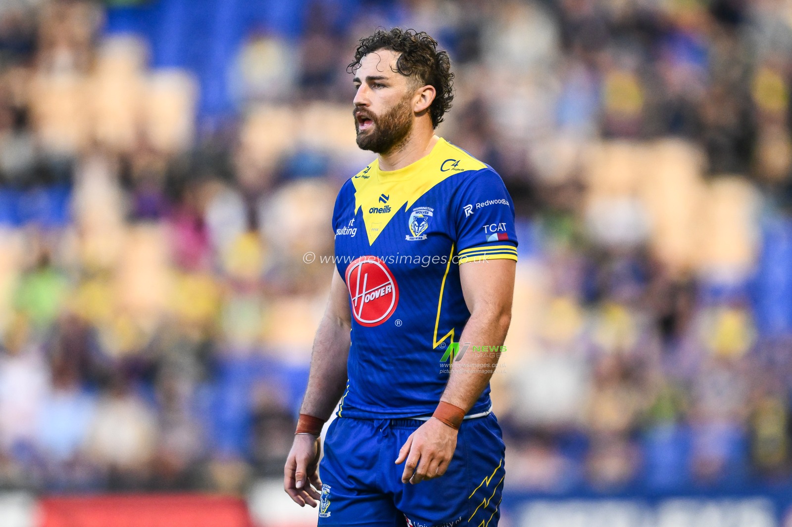 Toby King of Warrington Wolves during the Betfred Super League Round 11 match Warrington Wolves vs Hull KR at Halliwell Jones Stadium, Warrington, United Kingdom, 9th May 2024

(Photo by Craig Thomas/News Images)