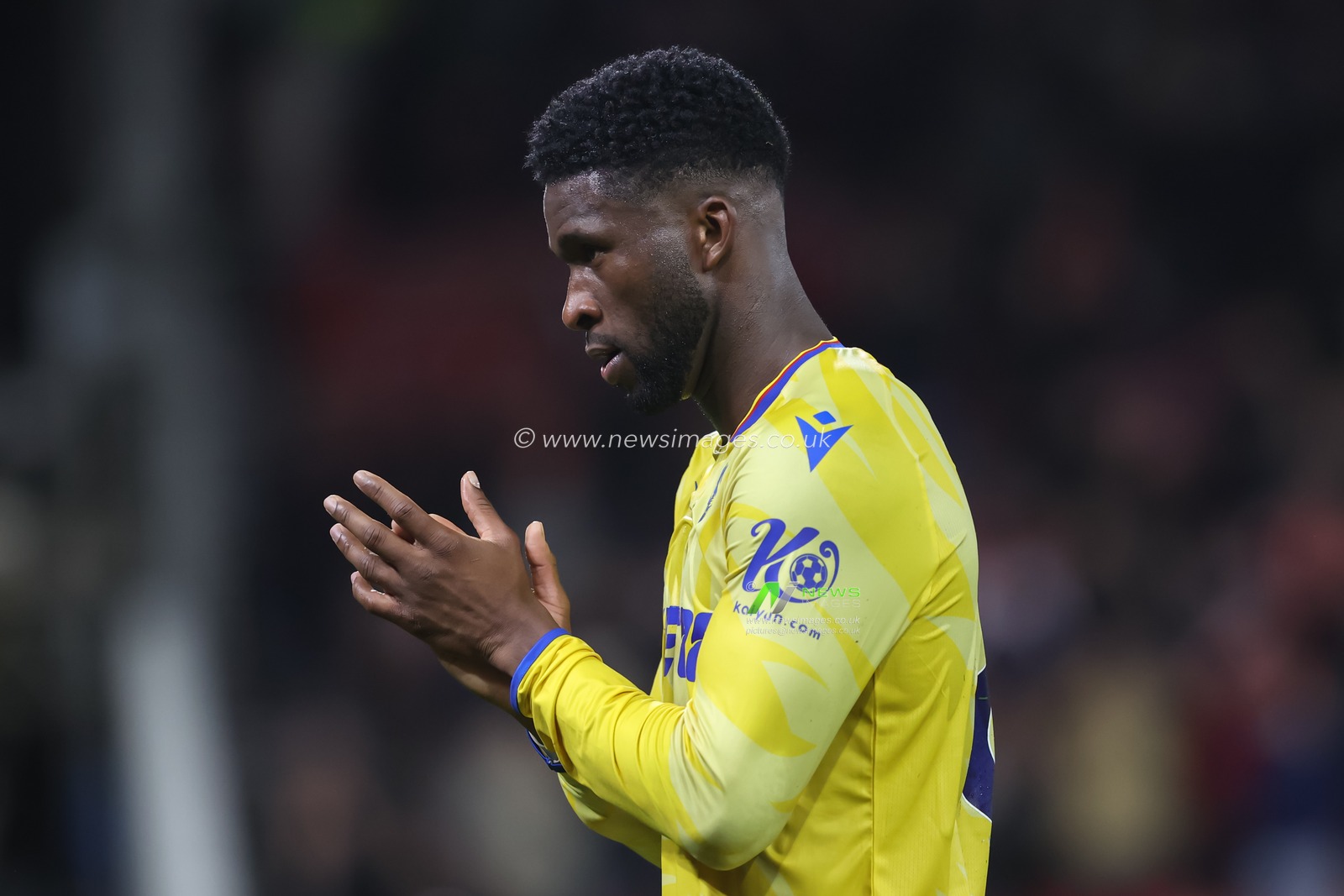 Jefferson Lerma of Crystal Palace applauds fans at full time during the Premier League match Nottingham Forest vs Crystal Palace at City Ground, Nottingham, United Kingdom, 21st October 2024

(Photo by Alfie Cosgrove/News Images)