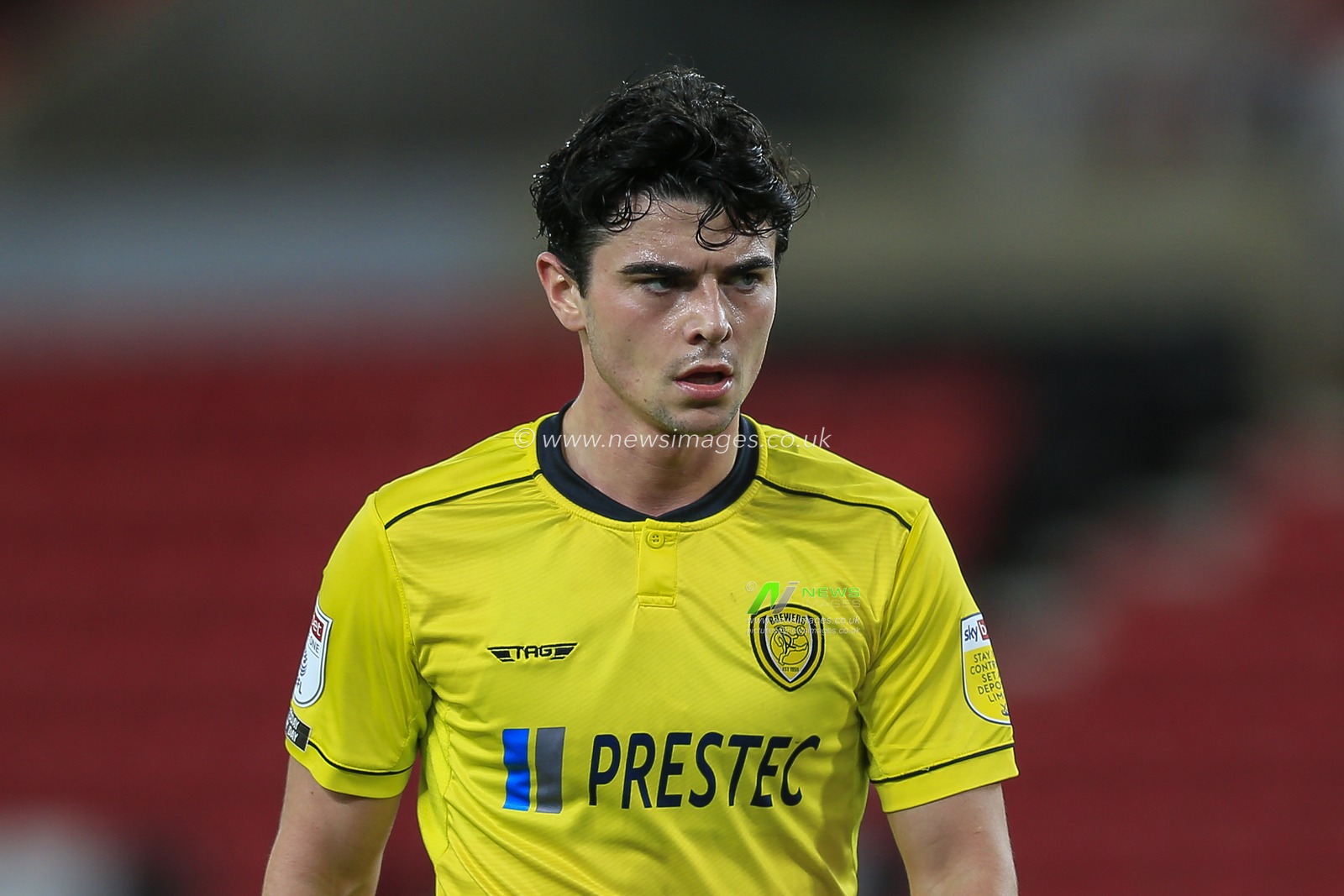 Ciaran Gilligan #25 of Burton Albion during the game