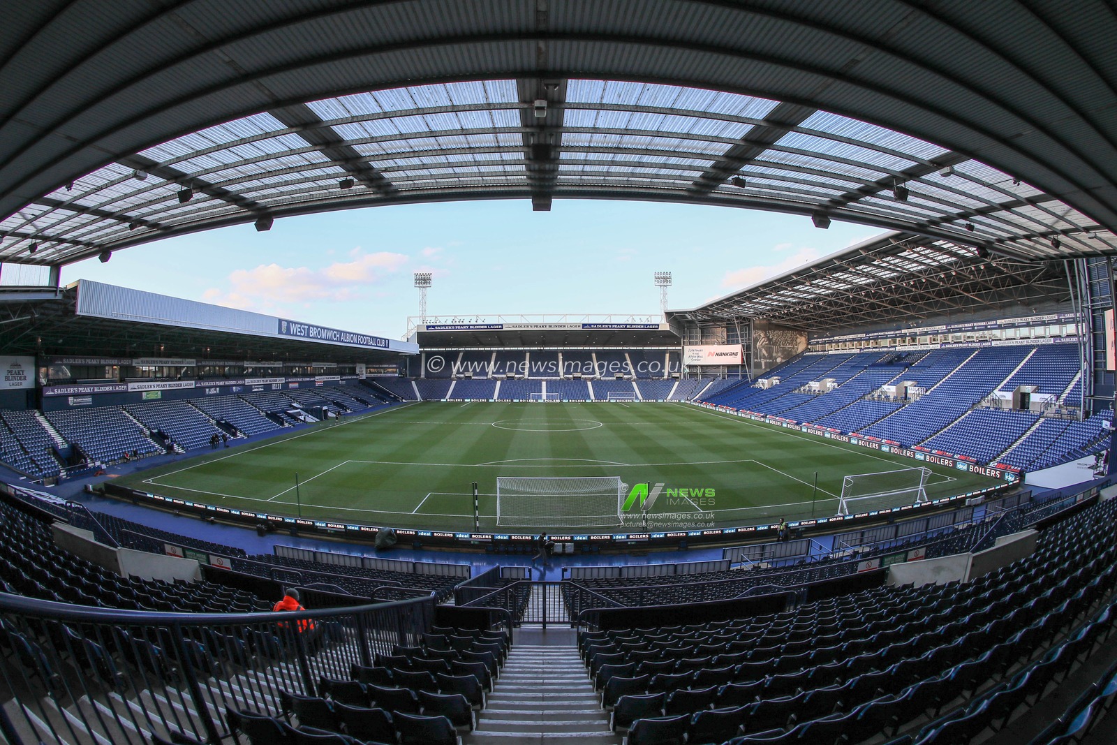 3rd March 2020, The Hawthorns, West Bromwich, England; Emirates FA Cup 5th Round, West Bromwich Albion v Newcastle United : A general view of The Hawthornes before tonights FA Cup 5th round clash