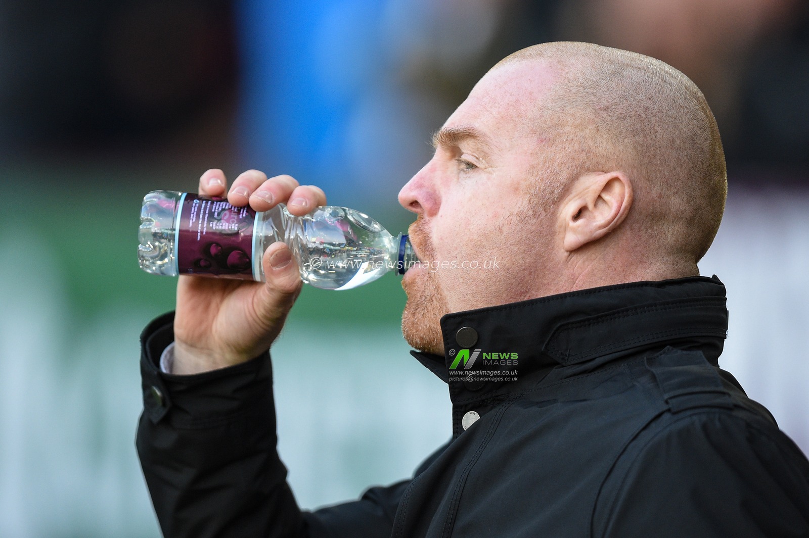 1st January 2020, Turf Moor, Burnley, England; Premier League, Burnley v Aston Villa : Sean Dyche manager of Burnley before the game

Credit: Richard Long/News Images