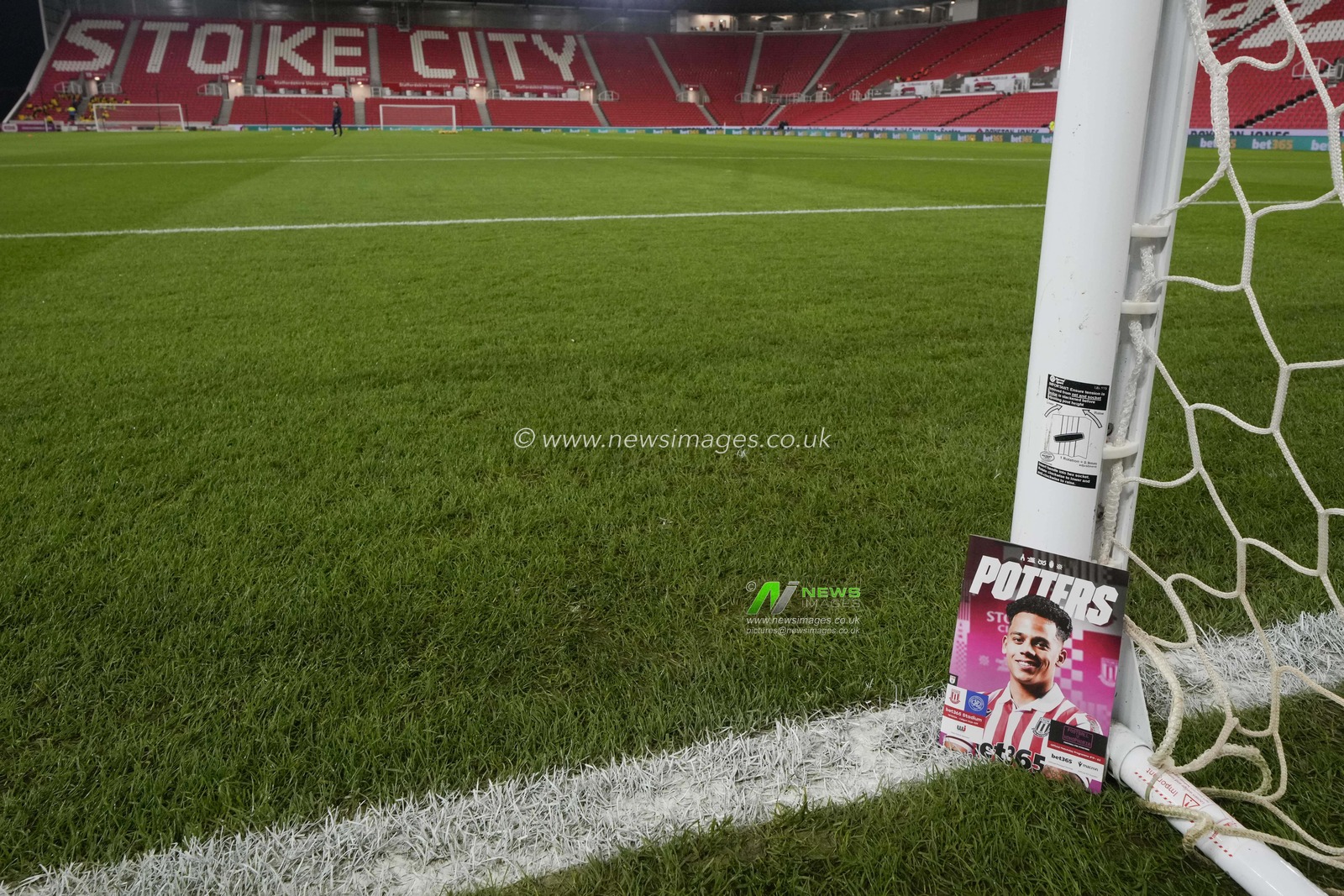 A general view of the Bet 365 Stadium, Stoke City before  the Sky Bet Championship match Stoke City vs Queens Park Rangers at Bet365 Stadium, Stoke-on-Trent, United Kingdom, 14th February 2024

(Photo by Steve Flynn/News Images)