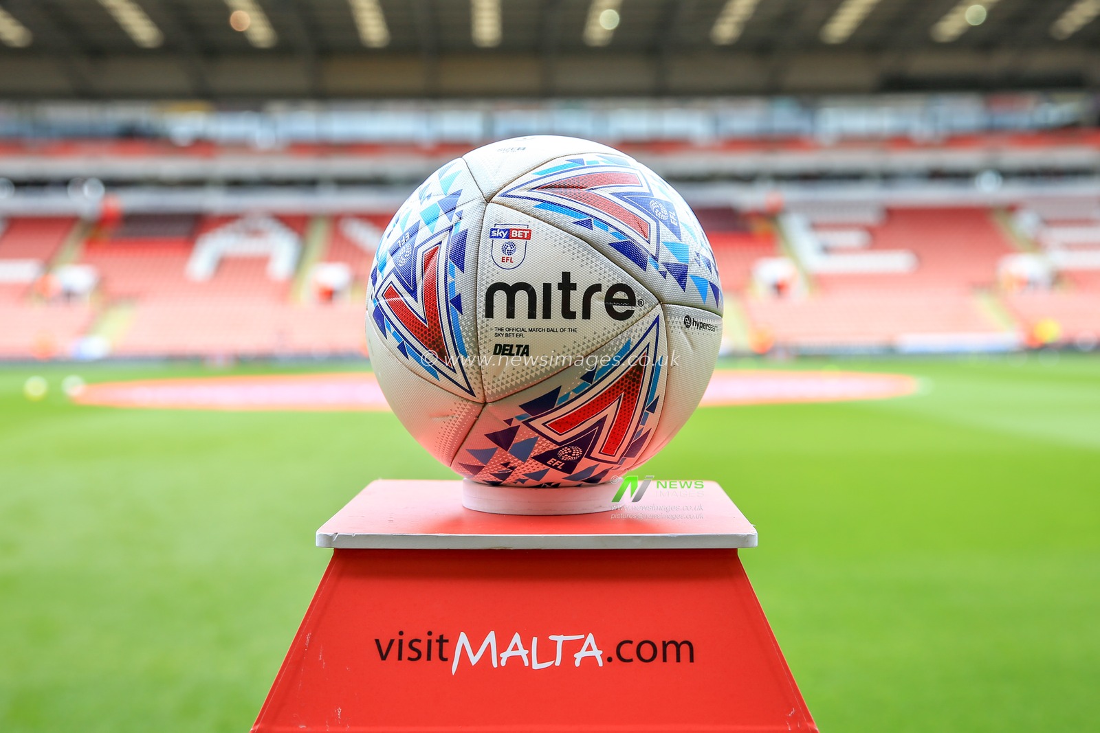 6th October 2018, Bramall Lane, Sheffield, England; Sky Bet Championship, Sheffield United v Hull City ; Visit Malta match ball


Credit: Mark Cosgrove/News Images