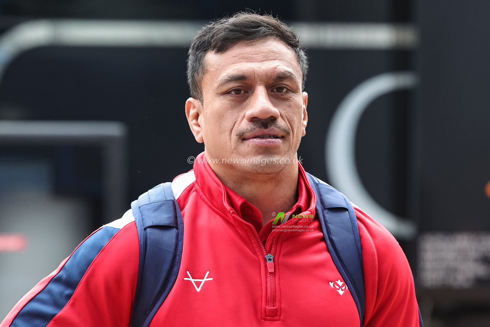 Sauaso Sue of Hull KR arrives during the Betfred Super League Round 4 match Huddersfield Giants vs Hull KR at Accu Stadium, Huddersfield, United Kingdom on 08 March 2026

(Photo by Mark Cosgrove/News Images)
