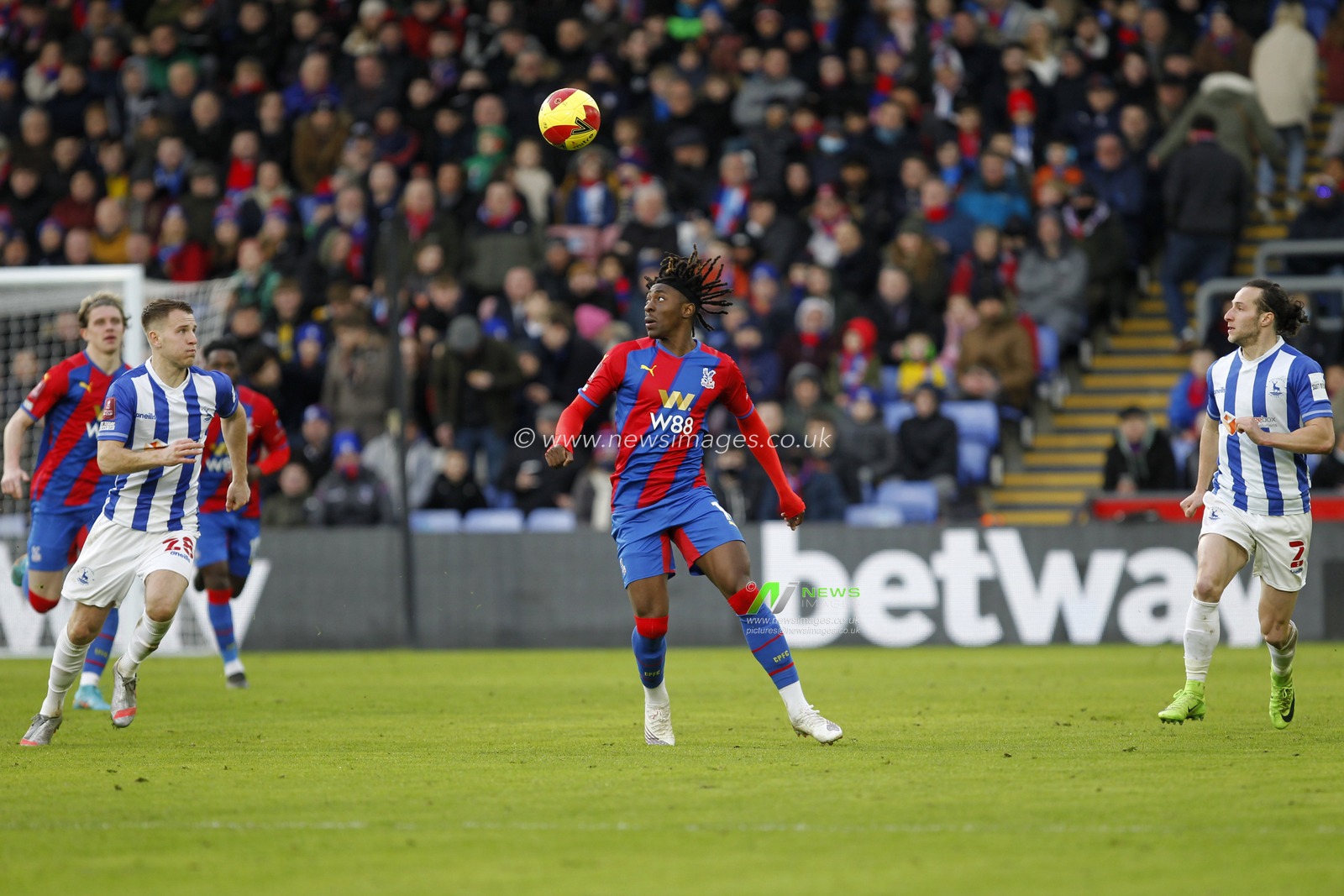 Eberechi Eze #10 of Crystal Palace in action
