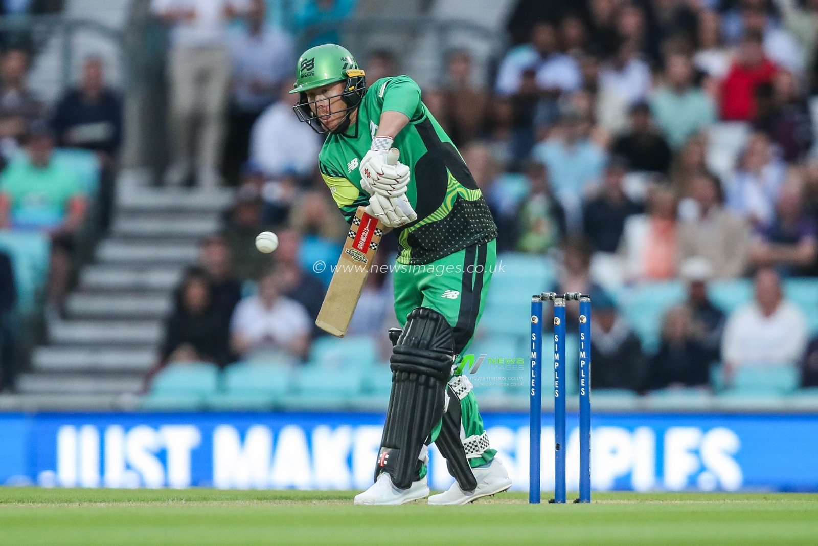 Alex Davies of Southern Brave bats during the The Hundred match Oval Invincibles vs Southern Brave at The Kia Oval, London, United Kingdom, 8th August 2024

(Photo by Izzy Poles/News Images)