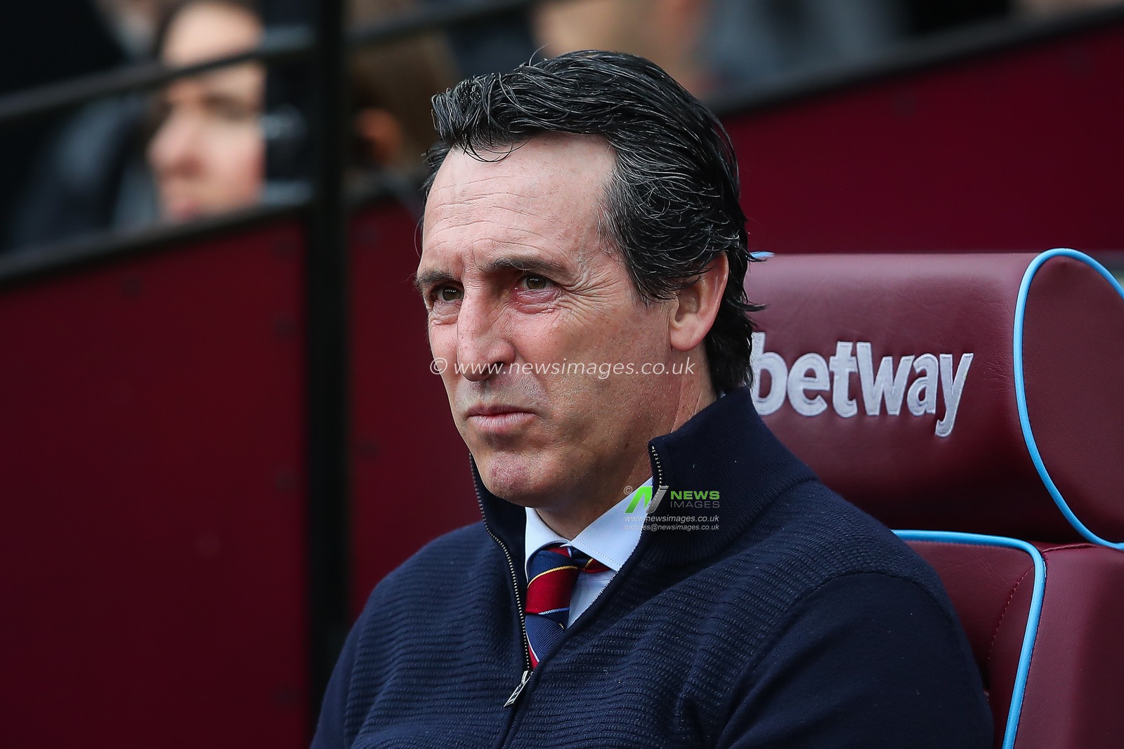 Unai Emery manager of Aston Villa during the Premier League match West Ham United vs Aston Villa at London Stadium, London, United Kingdom, 17th March 2024

(Photo by Gareth Evans/News Images)