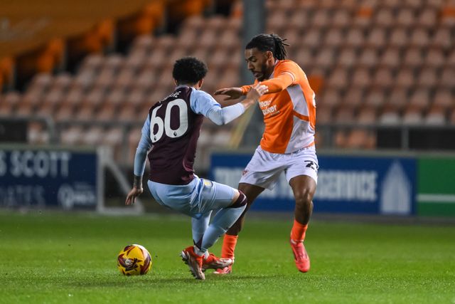 The Vertu Trophy Blackpool v Aston Villa U21
