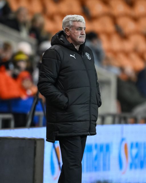Steve Bruce head coach of Blackpool during the Vertu Trophy match Blackpool vs Aston Villa U21 at Bloomfield Road, Blackpool, United Kingdom, 17th December 2024

(Photo by Craig Thomas/News Images)
