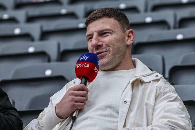 George Williams of Warrington Wolves during the Betfred Magic Weekend 2025 match Huddersfield Giants vs Hull FC at St. James's Park, Newcastle, United Kingdom, 4th May 2025

(Photo by Mark Cosgrove/News Images)