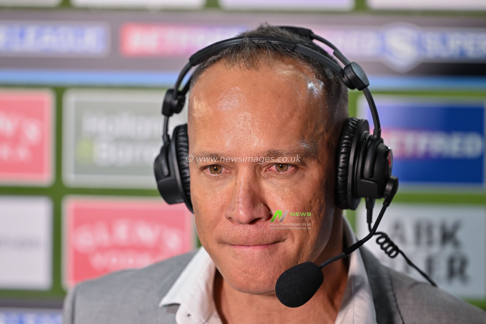 Adrian Lam Head coach of Leigh Leopards speaks at a post match interview during the Betfred Super League Round 24 match Leigh Leopards vs Warrington Wolves at Leigh Sports Village, Leigh, United Kingdom, 30th August 2024

(Photo by Cody Froggatt/News Images)