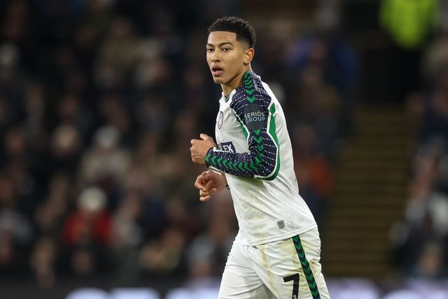 Jobe Bellingham of Sunderland during the Sky Bet Championship match Burnley vs Sunderland at Turf Moor, Burnley, United Kingdom, 17th January 2025

(Photo by Alfie Cosgrove/News Images)