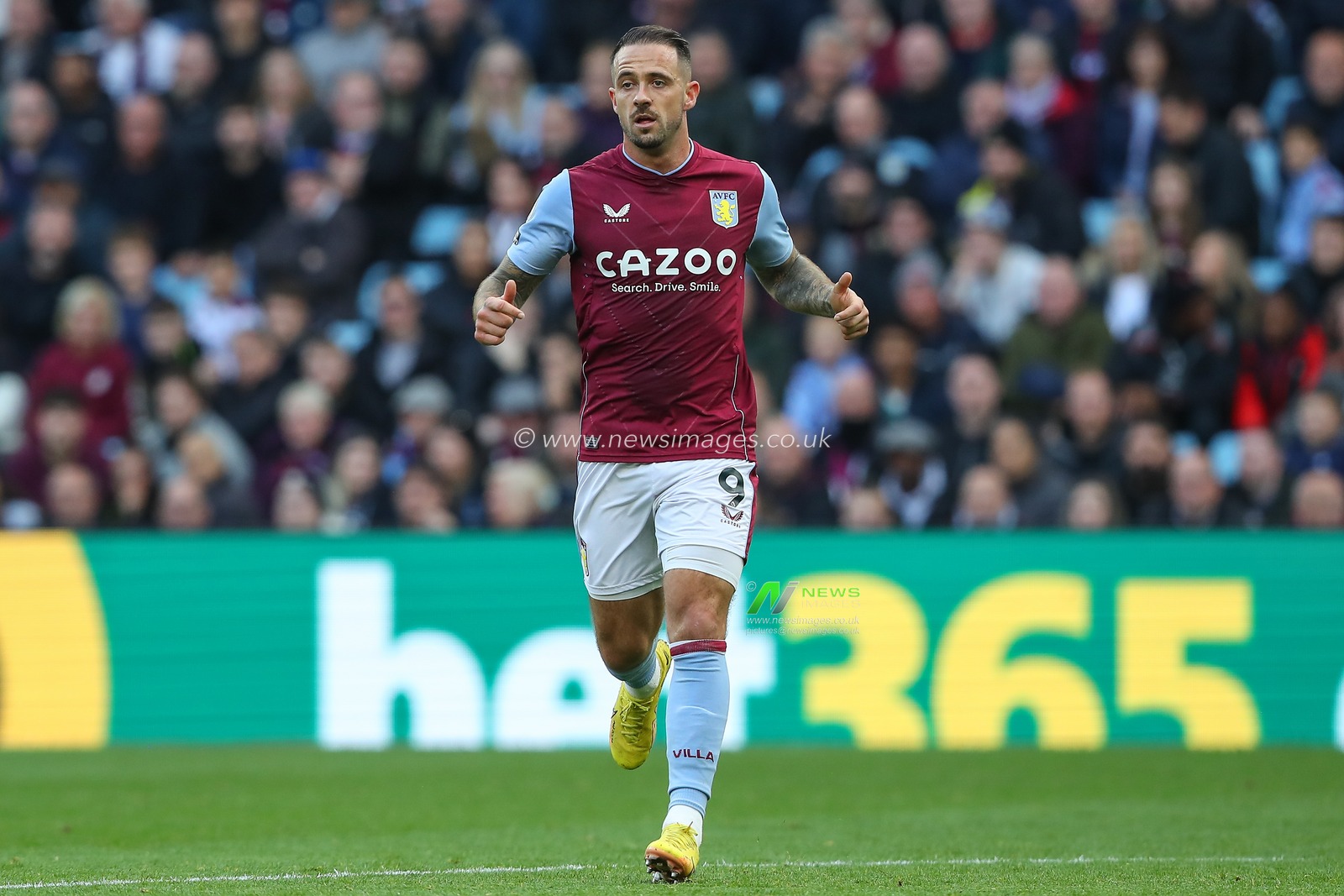 Danny Ings #9 of Aston Villa during the Premier League match Aston Villa vs Brentford at Villa Park, Birmingham, United Kingdom, 23rd October 2022

(Photo by Gareth Evans/News Images)