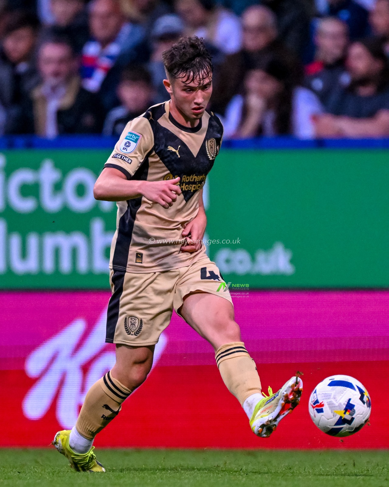 Dan Gore of Rotherham United during the The Vertu Trophy match Bolton Wanderers vs Rotherham United at Toughsheet Community Stadium, Bolton, United Kingdom, 2nd September 2025

(Photo by Adam Gee/News Images)