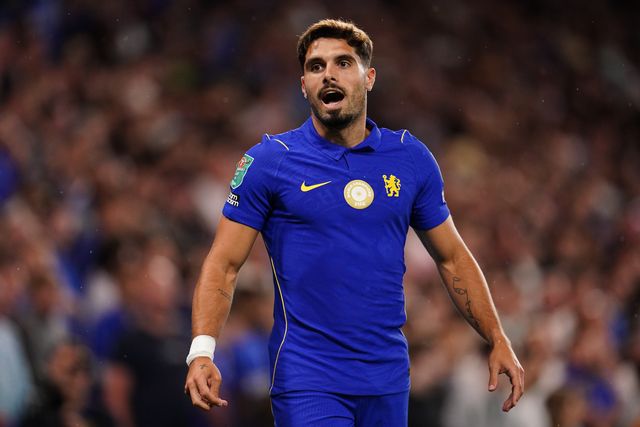Pedro Neto of Chelsea during the Carabao Cup round 2 match Chelsea vs Luton Town at Stamford Bridge, London, United Kingdom on 27 August 2026

(Photo by Harvey Murphy/News Images)