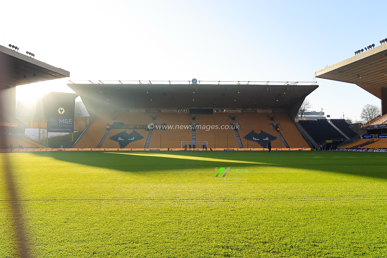 A general view of the Molineux Stadium before the Emirates FA Cup Third Round match Wolverhampton Wanderers vs Shrewsbury Town at Molineux, Wolverhampton, United Kingdom, 10th January 2026

(Photo by Euan Manning/News Images)