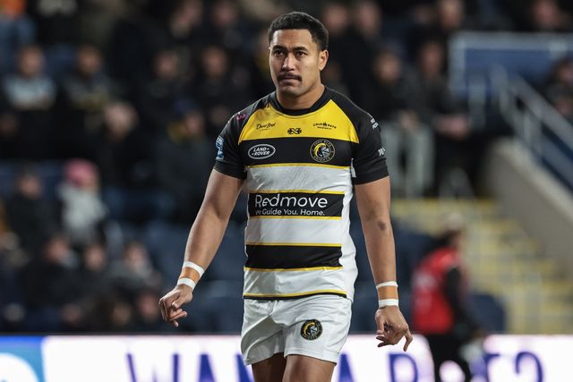 Toa Mata’afa of York Knights during the Betfred Super League Round 2 match Leeds Rhinos vs York Knights at AMT Headingley Stadium, Leeds, United Kingdom on 20 February 2026

(Photo by Mark Cosgrove/News Images)