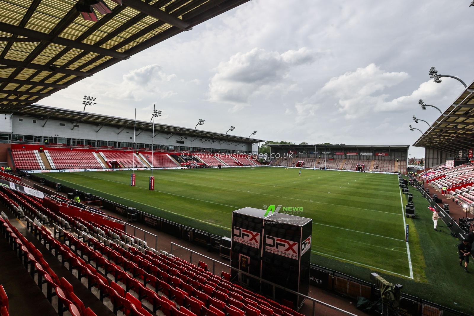 A general view of Leigh Sports Village ahead of the Betfred Super League round 12 match Leigh Leopards vs Hull FC at Leigh Sports Village, Leigh, United Kingdom on 22 May 2026

(Photo by Alfie Cosgrove/News Images)