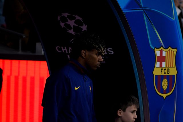 Lamine Yamal of FC Barcelona during the UEFA Champions League Quarter Finals match Atletico Madrid vs Barcelona at Riyadh Air Metropolitano, Madrid, Spain on 14 April 2026

(Photo by Samuel Carreno/News Images)