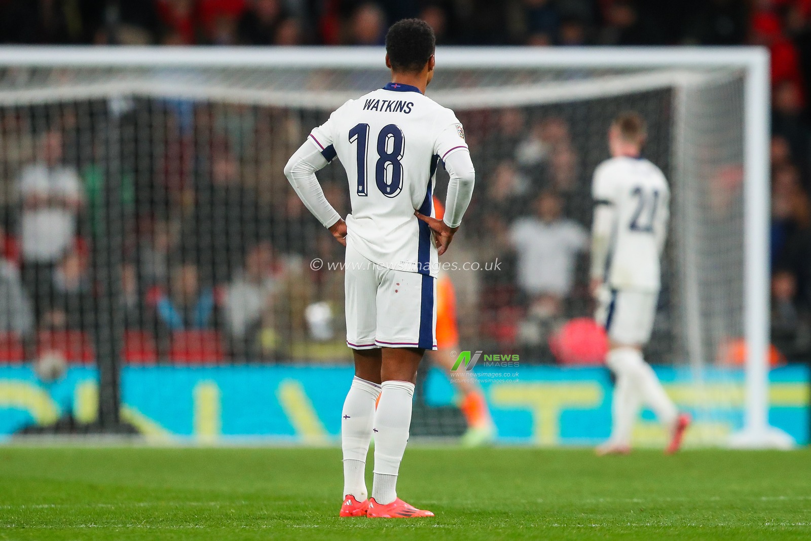 Ollie Watkins of England looks dejected following Greeceâ€™s goal during the UEFA Nations League - League B - Group B2 - match England vs Greece at Wembley Stadium, London, United Kingdom, 10th October 2024

(Photo by Gareth Evans/News Images)