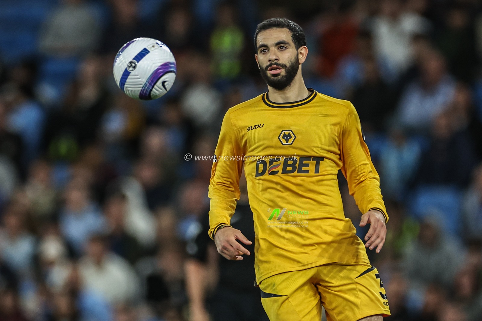 RÃºben Dias of Manchester City during the Premier League match Manchester City vs Wolverhampton Wanderers at Etihad Stadium, Manchester, United Kingdom, 2nd May 2025

(Photo by Mark Cosgrove/News Images)