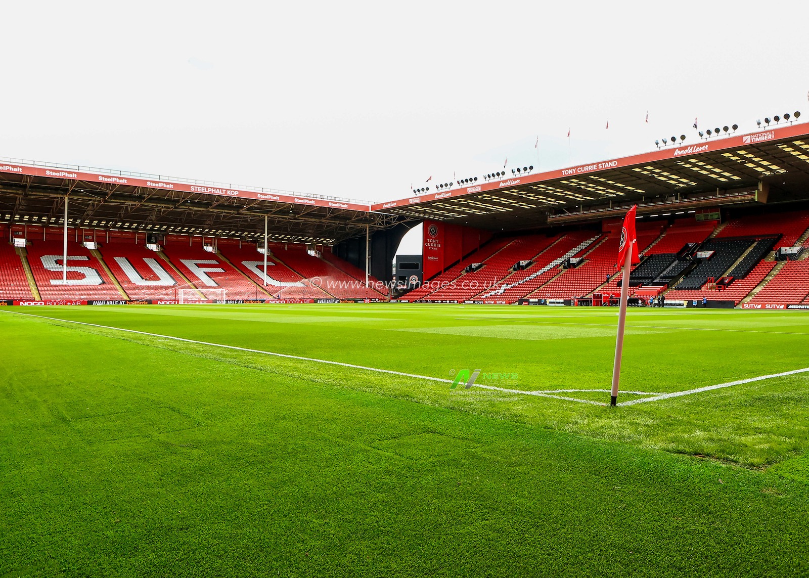 A general view of Bramall Lane during the Sky Bet Championship match Sheffield United vs Millwall at Bramall Lane, Sheffield, United Kingdom, 23rd August 2025

(Photo by Richard Bierton/News Images)