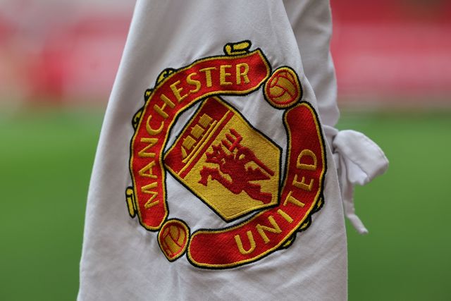 A Manchester United logo corner flag during the Premier League match Manchester United vs Liverpool at Old Trafford, Manchester, United Kingdom on 03 May 2026

(Photo by Mark Cosgrove/News Images)