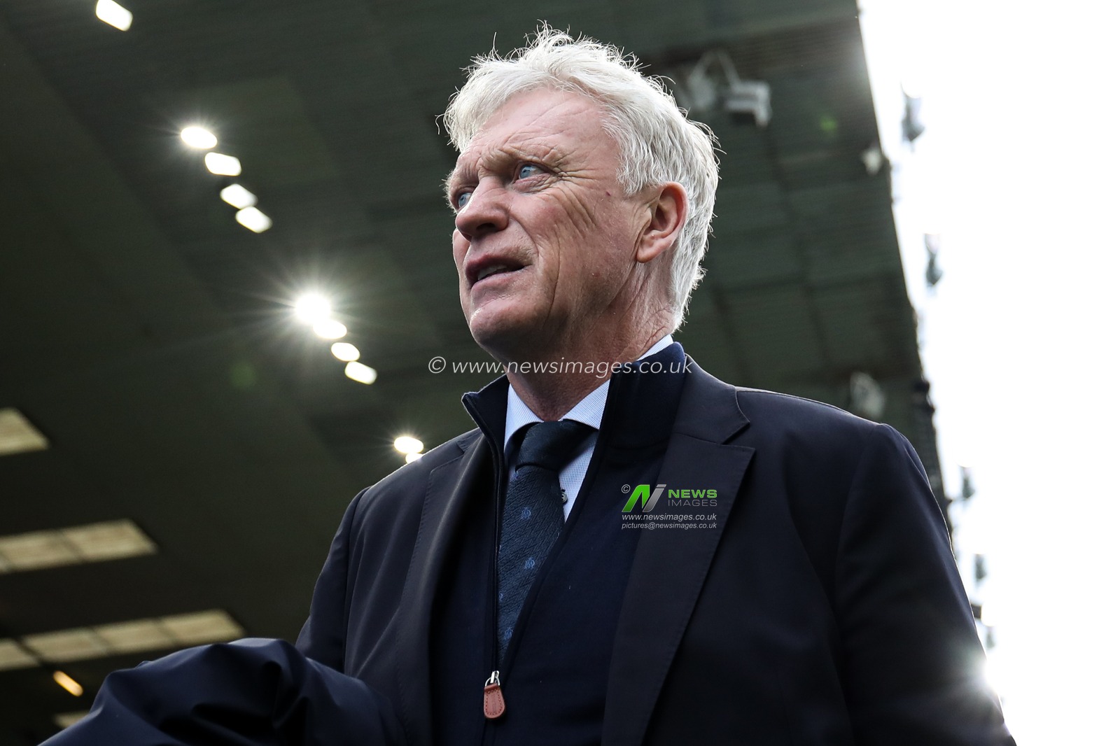 David Moyes manager of Everton arrives at ground ahead of the Premier League match Burnley vs Everton at Turf Moor, Burnley, United Kingdom, 27th December 2025

(Photo by Jorge Horsted/News Images)

*** GER AUT SUI OUT ***
