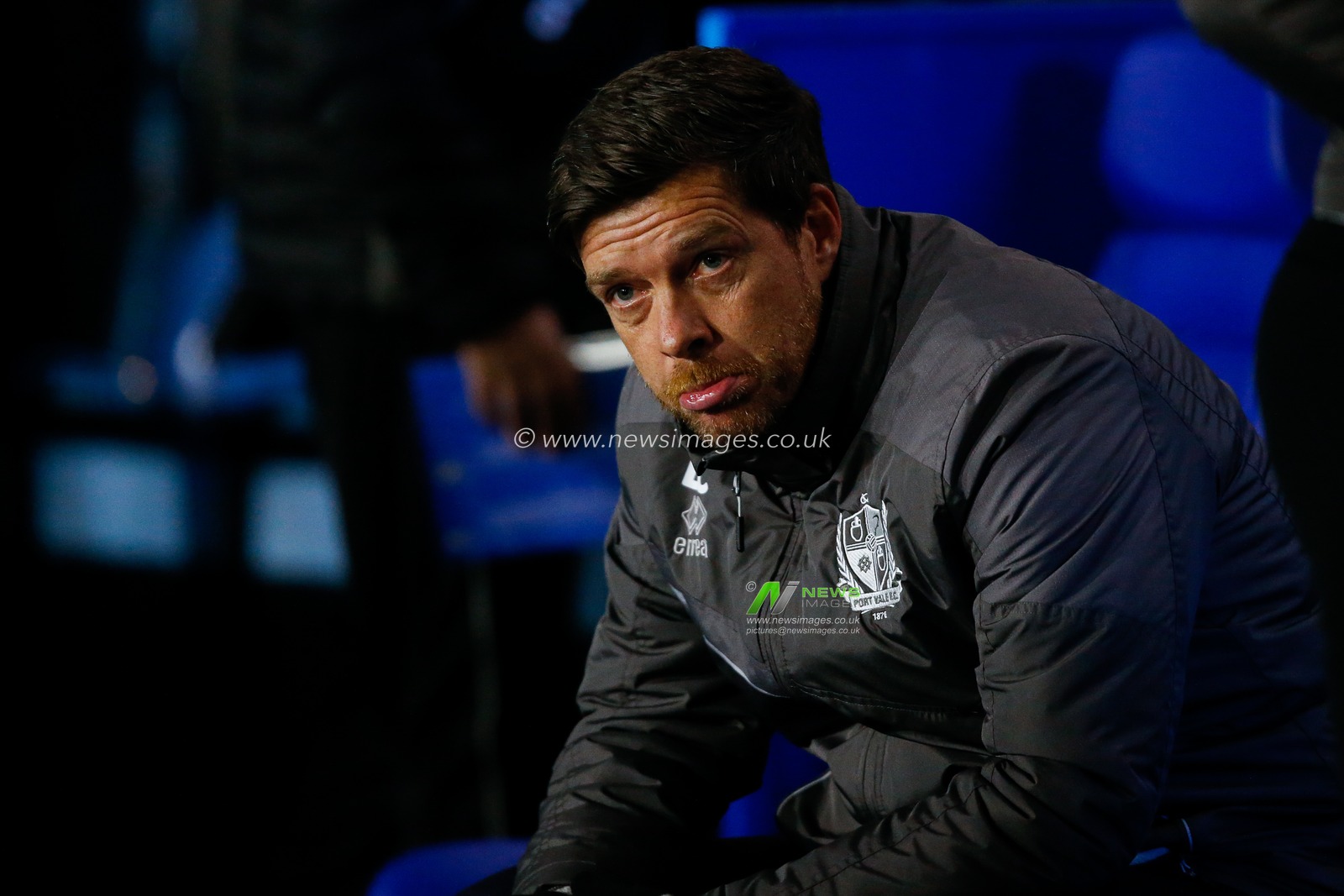Darrell Clarke Manager of Port Vale during the Sky Bet League 1 match Sheffield Wednesday vs Port Vale at Hillsborough, Sheffield, United Kingdom, 29th December 2022

(Photo by Ben Early/News Images)