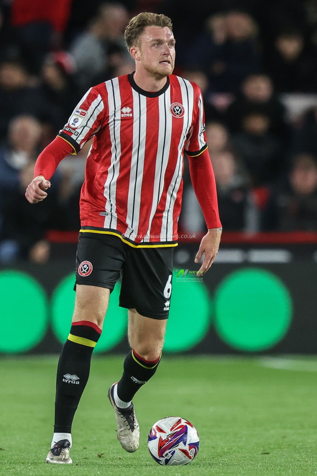 Harry Souttar of Sheffield United during the Sky Bet Championship match Sheffield United vs Swansea City at Bramall Lane, Sheffield, United Kingdom, 2nd October 2024

(Photo by Alfie Cosgrove/News Images)