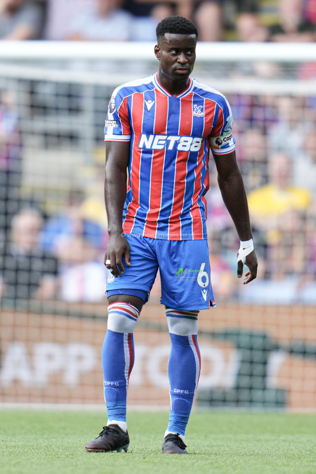 Marc Guéhi of Crystal Palace during the Premier League match Crystal Palace vs Nottingham Forest at Selhurst Park, London, United Kingdom, 24th August 2025

(Photo by Harvey Murphy/News Images)