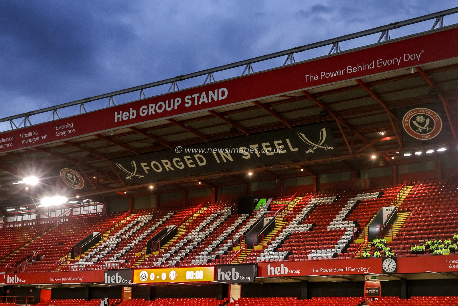 A general view of Bramall Lane ahead of the Sky Bet Championship match Sheffield United vs Bristol City at Bramall Lane, Sheffield, United Kingdom, 11th March 2025

(Photo by Alfie Cosgrove/News Images)