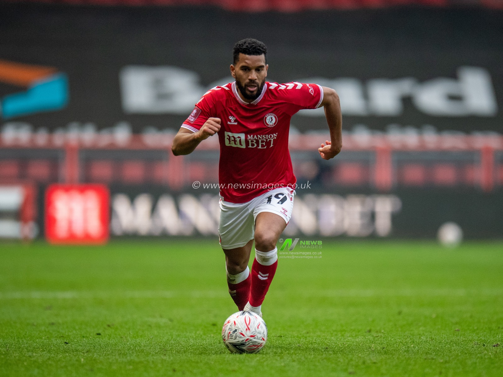 Adrian Mariappa #19 of Bristol City