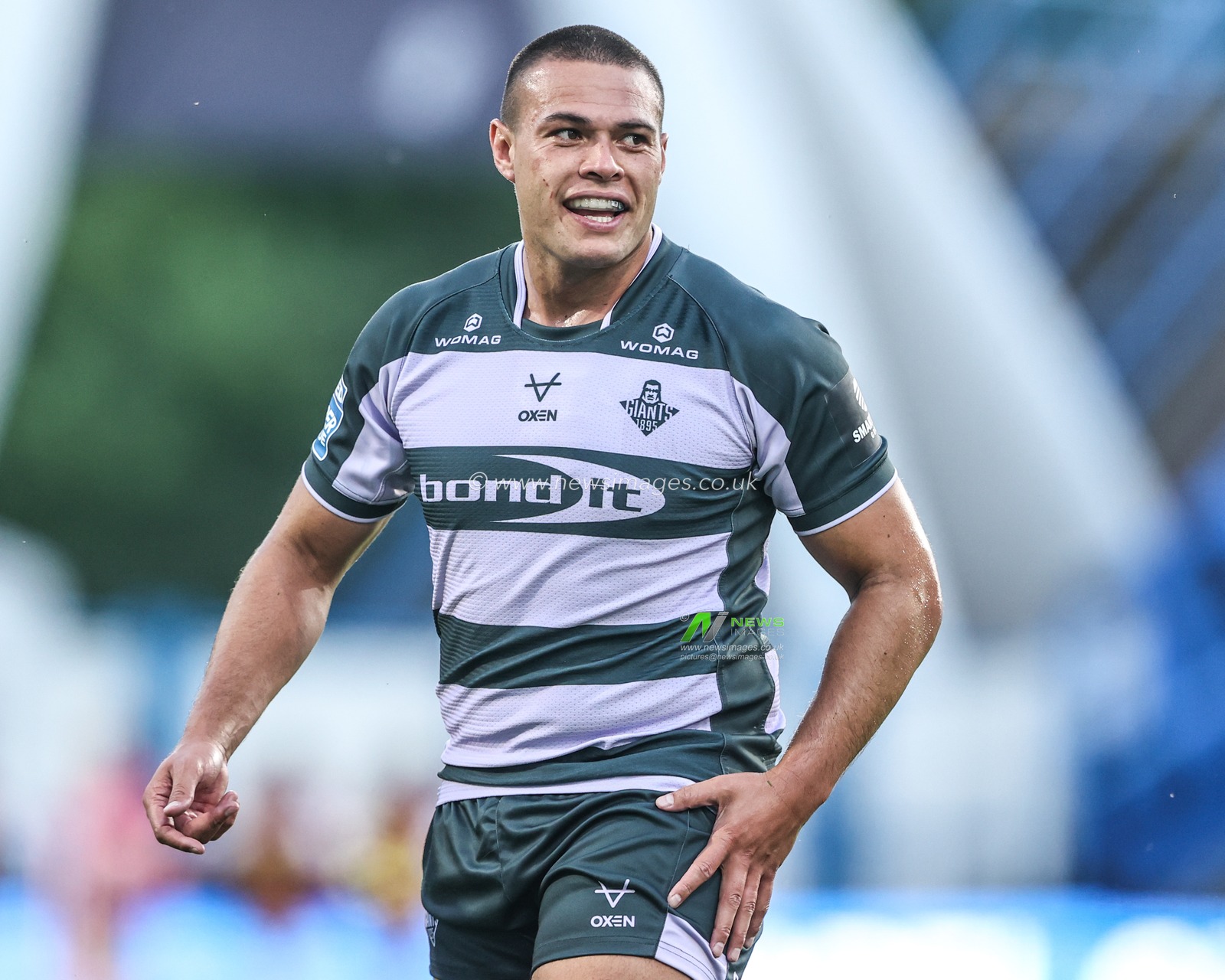 Tui Lolohea of Huddersfield Giants during the Betfred Super League round 18 match Huddersfield Giants vs Bradford Bulls at Accu Stadium, Huddersfield, United Kingdom on 10 July 2026

(Photo by Alfie Cosgrove/News Images)