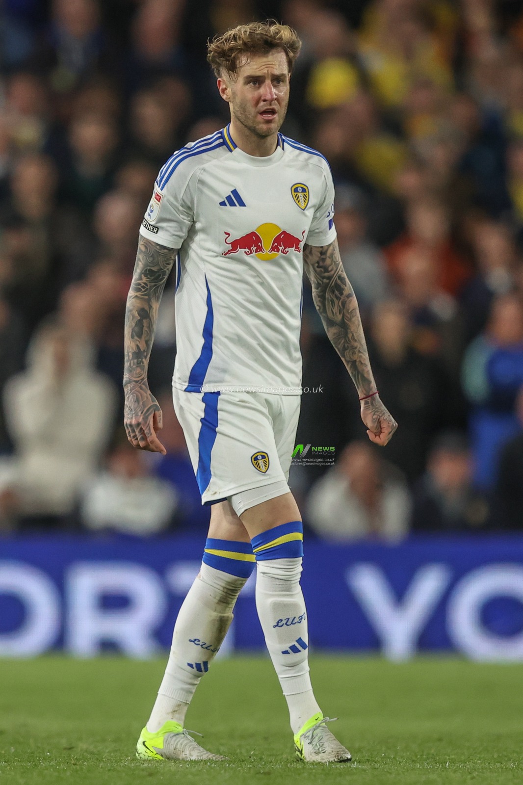 Joe Rodon of Leeds United during the Sky Bet Championship match Leeds United vs Watford at Elland Road, Leeds, United Kingdom, 22nd October 2024

(Photo by Alfie Cosgrove/News Images)