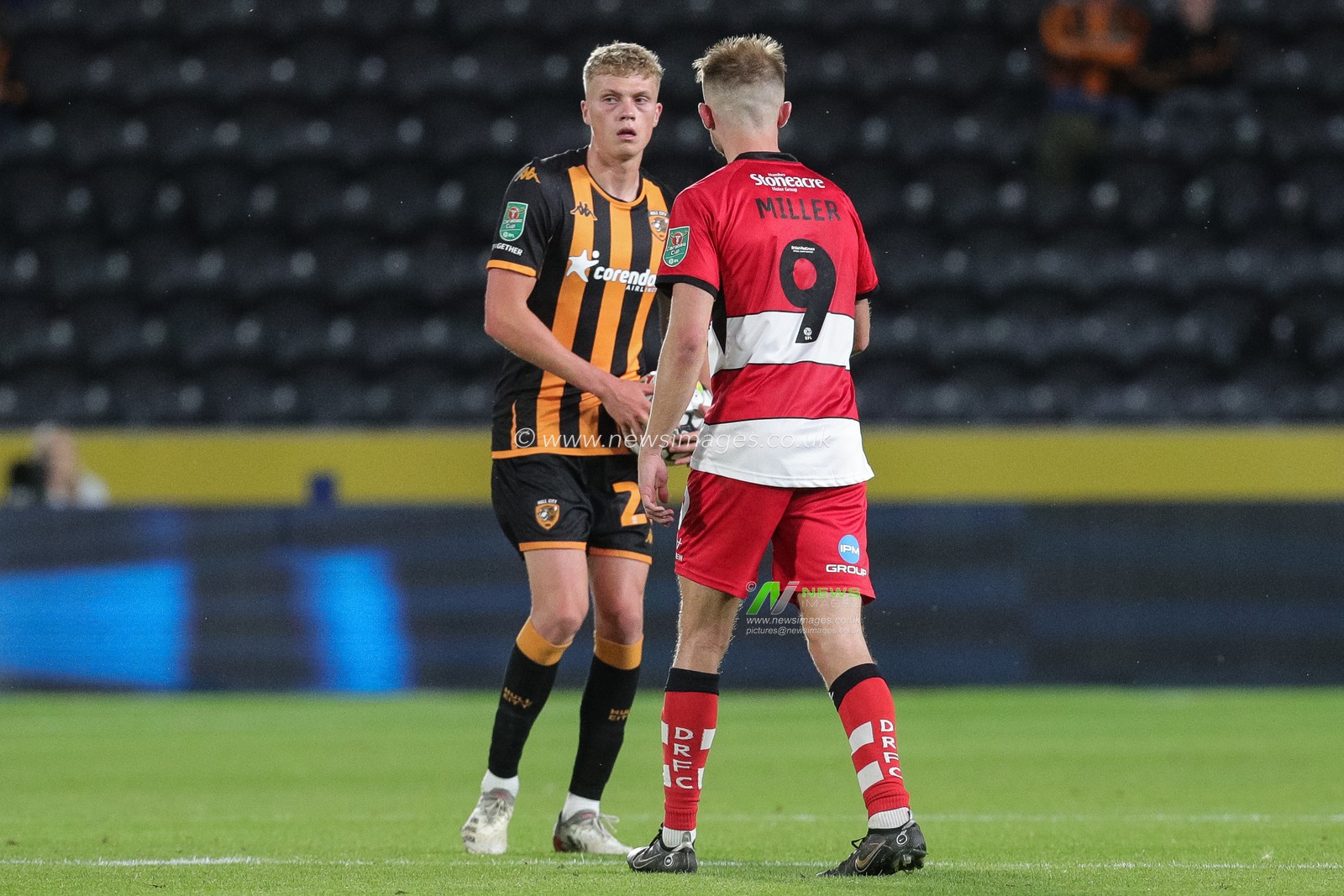 Andy Smith #26 of Hull City during the Carabao Cup match Hull City vs Doncaster Rovers at MKM Stadium, Hull, United Kingdom, 8th August 2023

(Photo by James Heaton/News Images)