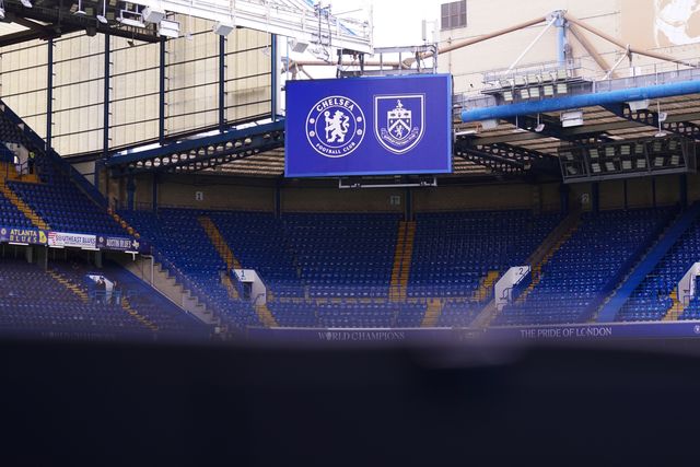 View of Chelsea scoreboard ahead of the Premier League match Chelsea vs Burnley at Stamford Bridge, London, United Kingdom on 21 February 2026

(Photo by Harvey Murphy/News Images)