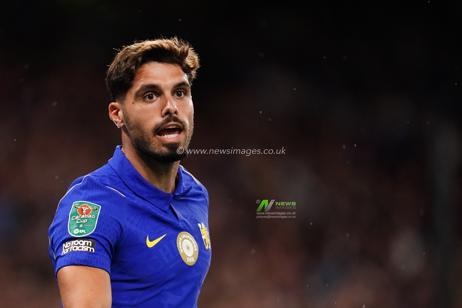Pedro Neto of Chelsea during the Carabao Cup round 2 match Chelsea vs Luton Town at Stamford Bridge, London, United Kingdom on 27 August 2026

(Photo by Harvey Murphy/News Images)
