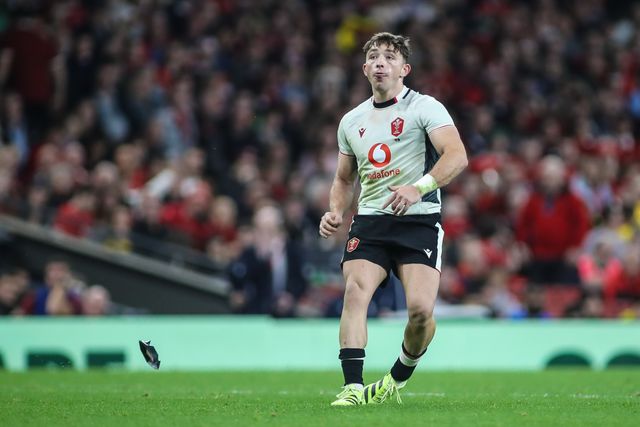 Dan Edwards of Wales during the Quilter Nations Series 2025 match Wales vs Japan at Principality Stadium, Cardiff, United Kingdom, 15th November 2025

(Photo by Andrew Lewis/News Images)

*** GER AUT SUI OUT ***