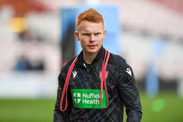 CAOLAN ENGLEFIELD of Gloucester Rugby during the Gallagher Premiership match Gloucester vs Sale Sharks at Kingsholm Stadium, Gloucester, United Kingdom on 08 May 2026

(Photo by Alex Williamson/News Images)