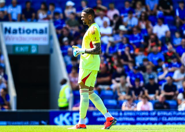 Carlos Miguel Nottingham Forest goalkeeper Nottingham Forest goalkeeper during the Pre-season friendly match Chesterfield vs Nottingham Forest at SMH Group Stadiumact Stadium, Chesterfield, United Kingdom, 12th July 2025

(Photo by Richard Bierton/News Images)