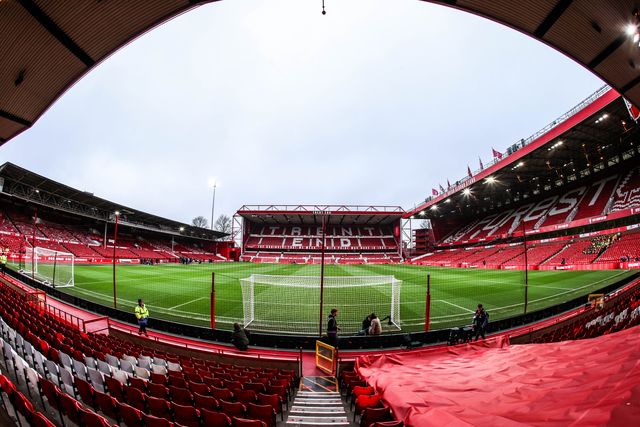 A general view of City Ground ahead of the Premier League match Nottingham Forest vs Crystal Palace at City Ground, Nottingham, United Kingdom, 1st February 2026

(Photo by Alfie Cosgrove/News Images)